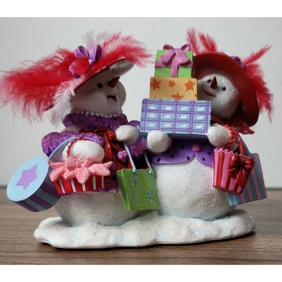 Simply Sassy Snow Friend Hamilton Collection Friendship Is A Flurry of Fun #3801 - Picture 6 of 13